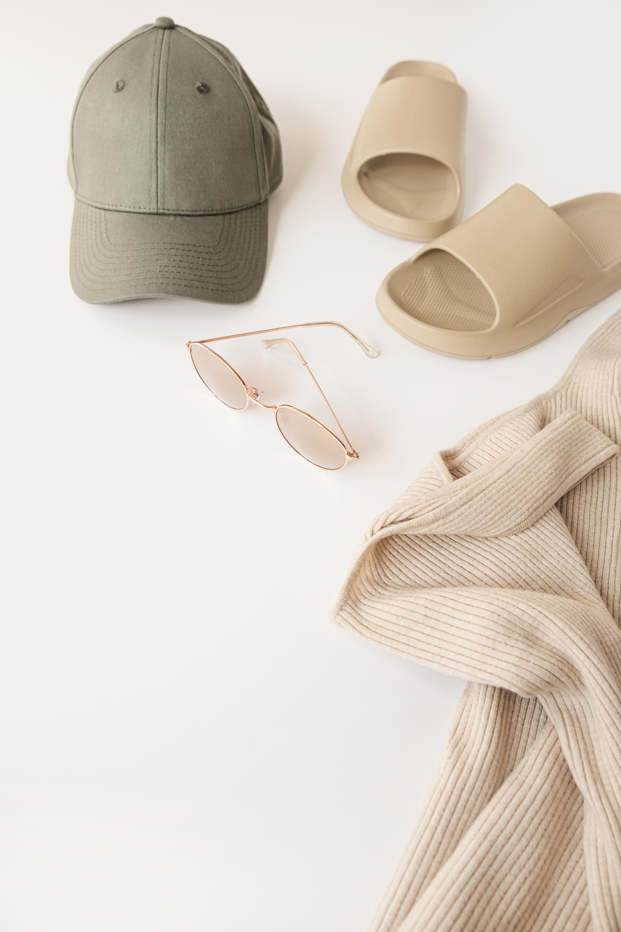 Neutral-colored Clothing and Accessories 